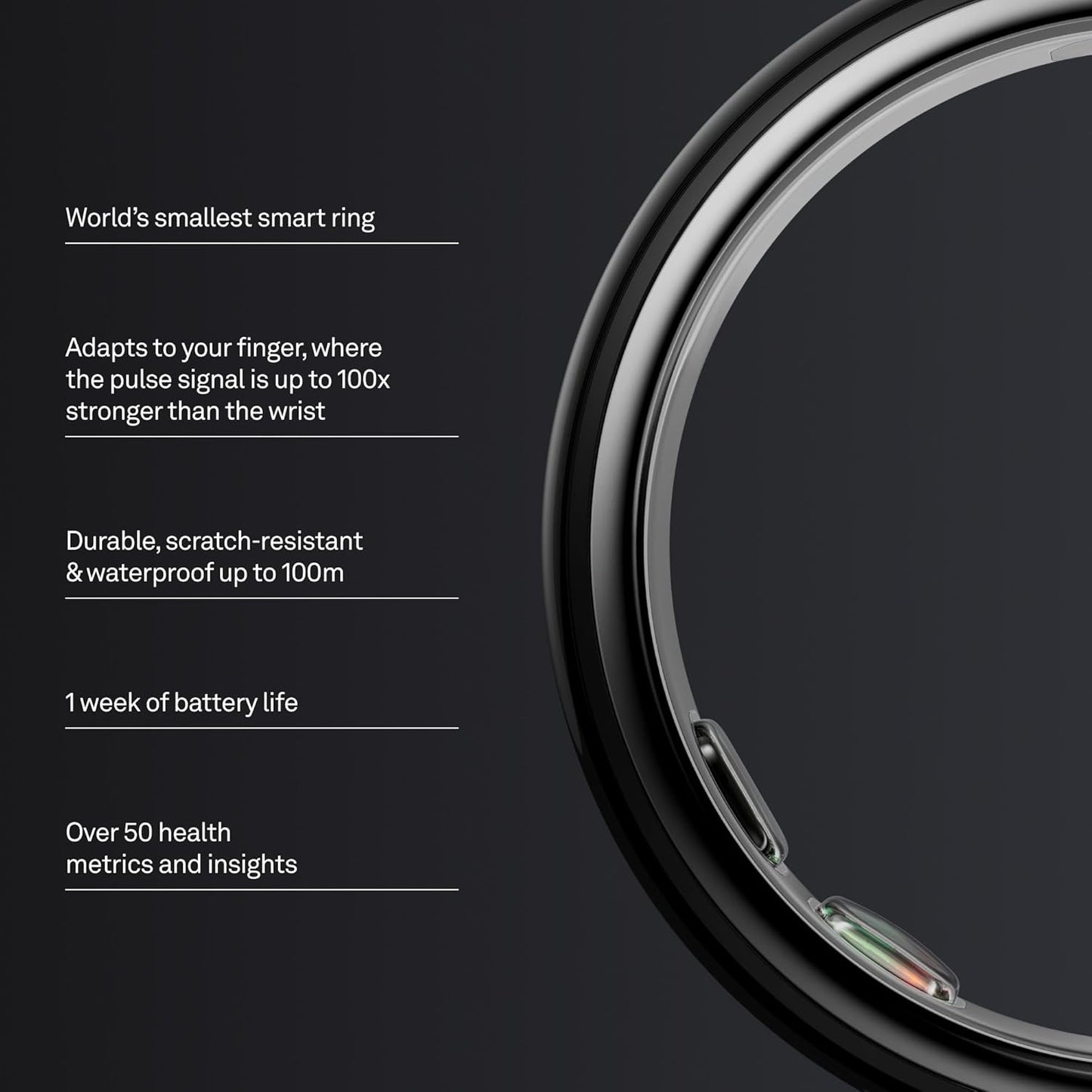 Oura Ring 5 Black ( 40% off )