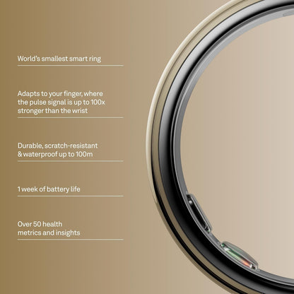 Oura Ring 5 Gold ( 40% off )